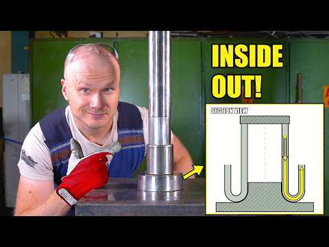 We Made a Steel Pipe Turn Itself Inside Out
