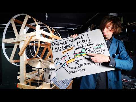 Mechanical MIDI & Cutting Features | Marble Machine #469
