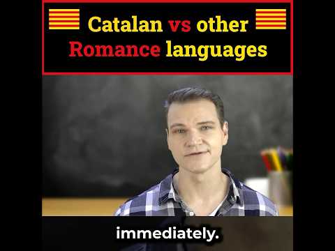 Catalan vs other Romance languages