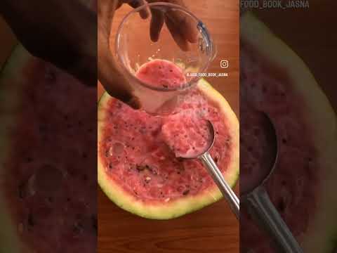 തണ്ണിമത്തൻ ഇത് പോലെ ഉണ്ടാക്കി നോക്കൂ//watermelon juice #ramadan #food #recipe #healthyramadan