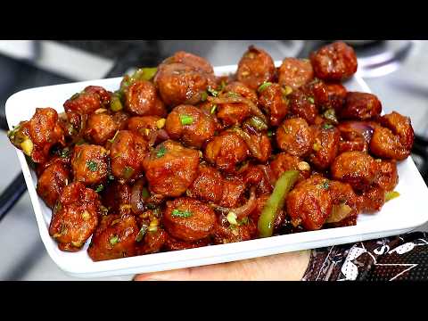 സോയ ഇങ്ങനെ ഉണ്ടാക്കിയാൽ പാത്രം കാലിയാവുന്ന  വഴി അറിയില്ല ഒരിക്കൽ ഉണ്ടാക്കി നോക്കൂ/Soya Manchurian
