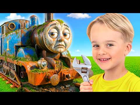 This toy train was impossible to fix and repair!