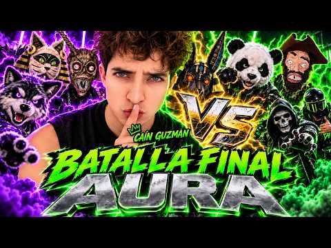 La Batalla FINAL con Disfraces Por Farmear AURA | Caín Guzmán