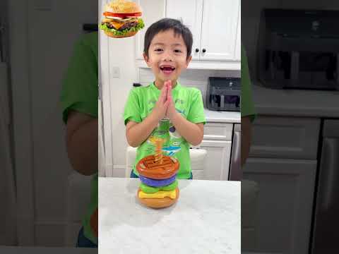 Learn Colors with a Cheeseburger! 🍔 Color Learning for Kids 🎨