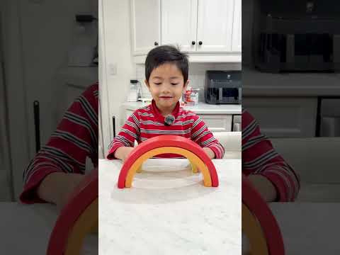 🌈Keegan learns the color of Rainbow