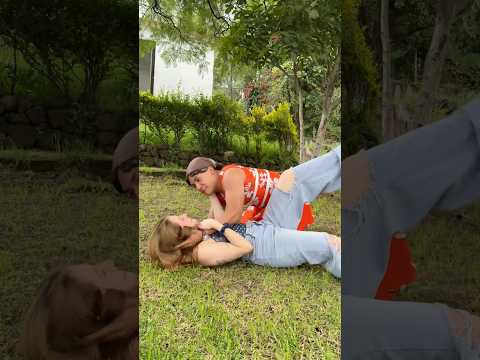 La señora actuó por si acaso 😅