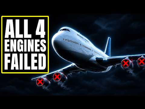 All 4 Engines Failed Over the Indian Ocean
