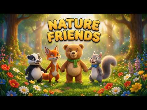 Nature Song for Kids | Animal Songs & Nursery Rhymes | 3D Kids Cartoon