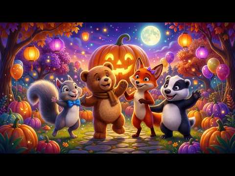 Halloween Party Song for Kids  Dance, Clap & Jump!  Fun Halloween Song