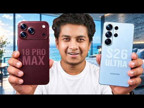 iPhone 18 Pro Max vs Samsung S26 Ultra – Camera Showdown!