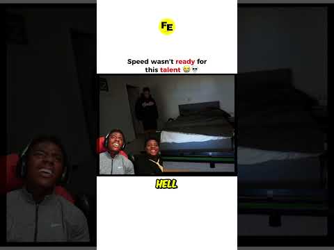 This guy’s talent actually terrified Speed 😂