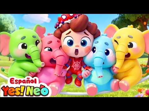 Un Elefante Se Balanceaba | Yes! Neo | Canciones Infantiles | BabyBus en Español