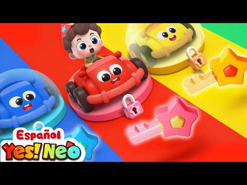 Sala de Escape de Autos | Yes! Neo | Canciones Infantiles | BabyBus en Español