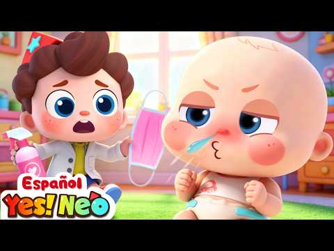 Quién Está Estornudando | Yes! Neo | Canciones Infantiles | BabyBus en Español