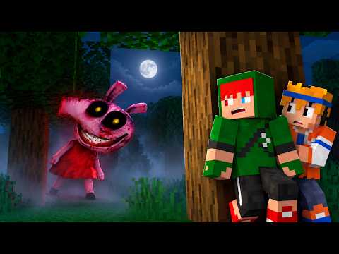 AMIGOS SOBREVIVEM A PEPPA PIG.EXE REALISTA NO MINECRAFT!!