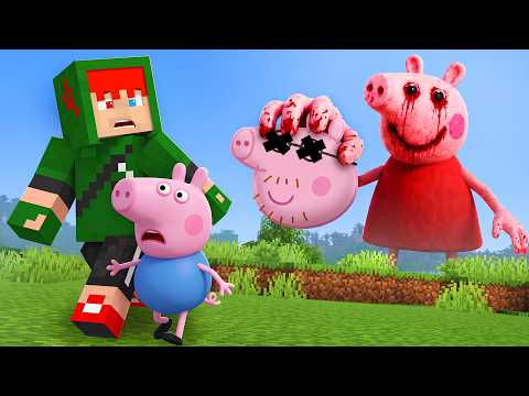 ENCONTREI A PEPPA PIG AMALDIÇOADA NO MINECRAFT!! (PEPPA PIG.EXE)