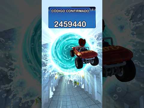 Puse el CÓDIGO SECRETO de Beach Buggy Racing #shorts