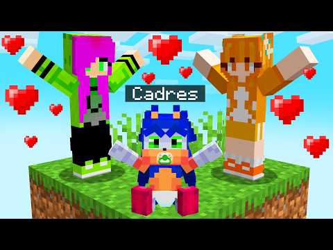 Virei o BEBÊ SONIC para IRRITAR😡MEUS AMIGOS em UM BLOCO no Minecraft!