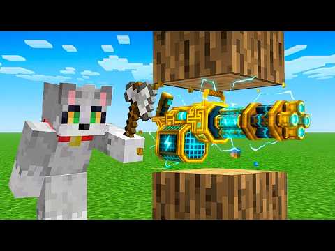 Minecraft Pero Los Bloques dan SUPER ARMAS