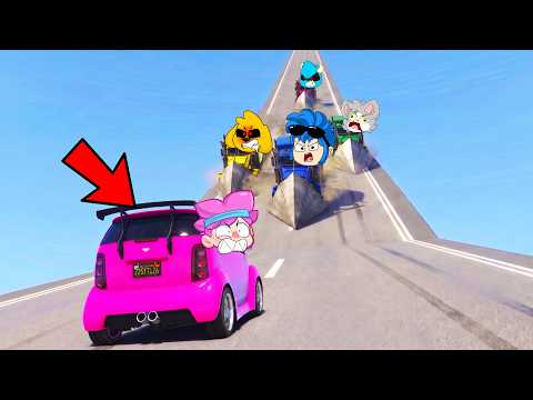 INVICTOR vs LA MEGA RAMPA 99.9% MORTAL en GTA!