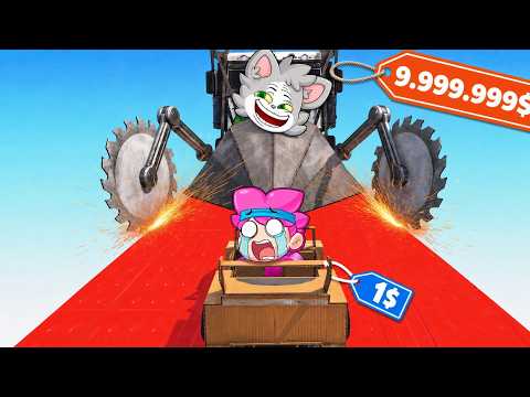 AUTO de 1$ vs CAMIÓN PINCHO de 1.000.000$ en GTA!