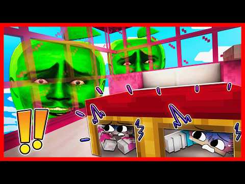 ATUN & MOMON DI SERANG OLEH PASUKAN SAKADUNG APPLE !! Feat @sapipurba  Minecraft