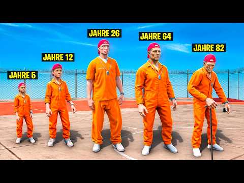 100 JAHRE im GEFÄNGNIS überleben in GTA 5!
