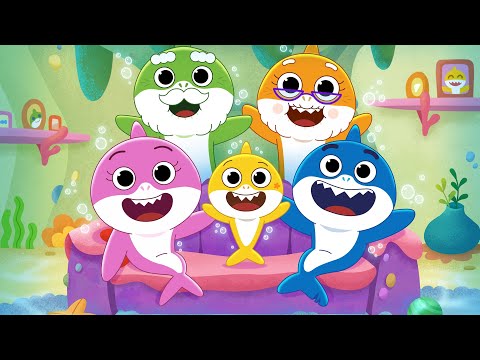 [4K]8-Bit baby shark | kids rhymes | Let's dance together!|Dance along | pinkfong song for kids 🐬🥳