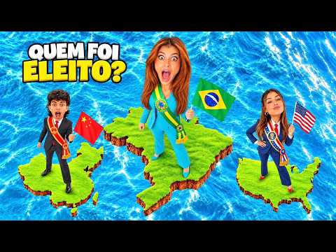 PRESIDENTES do BRASIL, CHINA e EUA por 24HORAS *Mas só um foi eleito!