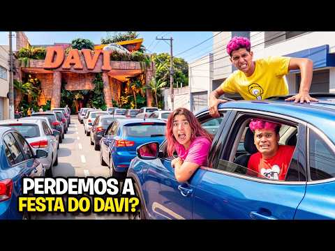 PERDEMOS A FESTA DO DAVI DE 3 ANOS … *Ele ficou mal?