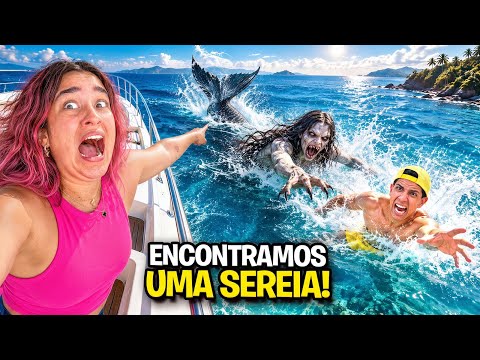 ENCONTRAMOS UMA SEREIA NO MAR *conseguimos gravar?