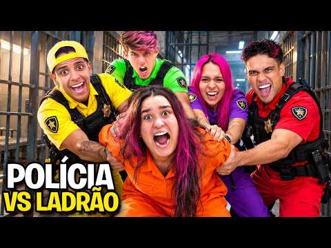 POLÍCIA E LADRÃO DE CORES *Se for pego será preso de verdade!