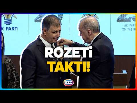 İzmir Tarihinde İlk Kez AKP'ye Geçti! Cemil Tugay'a Rozeti Erdoğan Taktı! Anbean Canlı Yayın