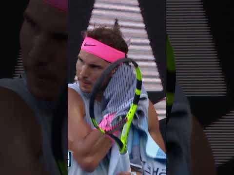 Nadal just CAN'T HELP IT! 💪