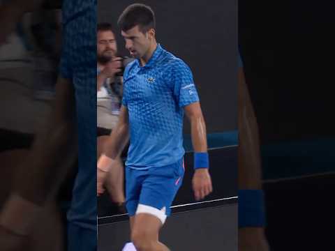 Djokovic FELL to the ground 😲