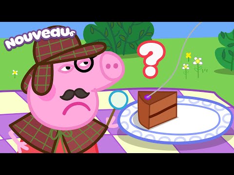 Les histoires de Peppa Pig 🔎 L'affaire du gâteau disparu 🍰 Épisodes de Peppa Pig