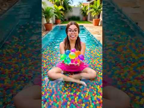 LLENÉ UNA PISCINA DE ORBEEZ