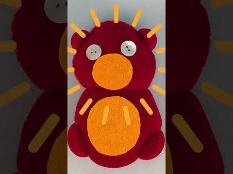 اصنع دب البوبا اللطيف مع جي جي بطريقة ممتعة #Shorts