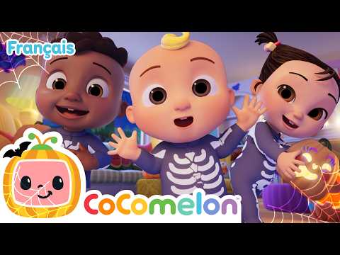 La danse du squelette | Faire Danser Bébé | CoComelon en Français | Chansons pour bébés