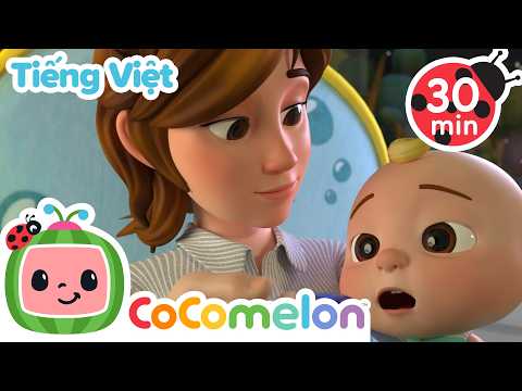 Bài Hát Bé Bị Ốm | Bài hát dành cho trẻ em | CoComelon Lồng tiếng việt - Karaoke dành cho trẻ em