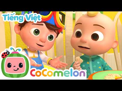 Bài Hát Chia Sẻ | Bài hát dành cho trẻ em | CoComelon Lồng tiếng việt - Karaoke dành cho trẻ em