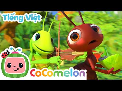 Kiến Và Châu Chấu | Bài hát dành cho trẻ em | CoComelon Lồng tiếng việt - Karaoke dành cho trẻ em