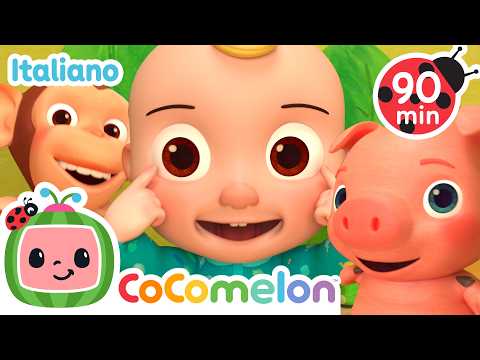 Testa, spalle, gambe e piedi! Balliamo Tutti Insieme 💃🏻🕺🏻 | CoComelon - Canzoni per Bambini