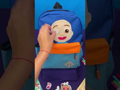 Decoriamo lo zaino di JJ 🎒 #CoComelon #shorts #colori