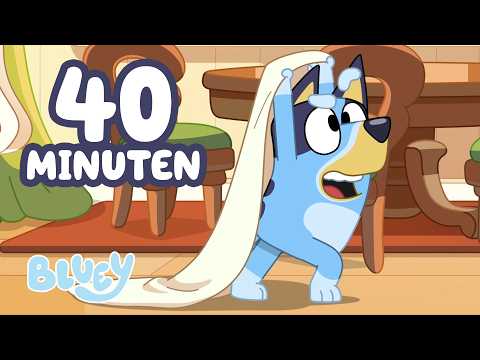So machen Hausarbeiten Spaß! 🧹💙 | 40-Minuten-Zusammenfassung | Bluey – Deutsch Offizieller Kanal