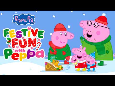 Festive Fun with Peppa! 🎄 | OFFICIAL TRAILER | Peppa Pig Cinema