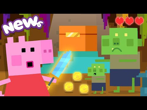 Peppa Pig Tales 2026 😱 Peppa SURVIVES BLOCKWORLD! ❤️ | Video Game Adventure | BRAND NEW Episodes