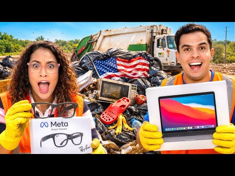 ACHAMOS OS ITENS MAIS RAROS NO MEIO DO LIXO DOS ESTADOS UNIDOS!