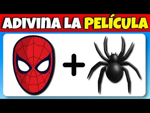 Adivina 35 PELÍCULAS por los EMOJIS 🤩🍿🎬 | Spiderman🕷️Mario Galaxy⭐Rey León🦁Adivina La Película❤️