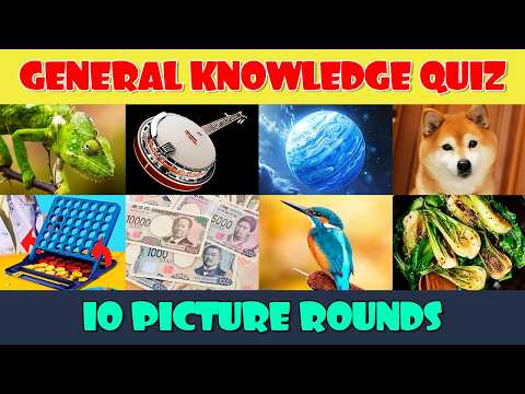 Pub Quiz Picture Rounds 📸 General Knowledge Quiz